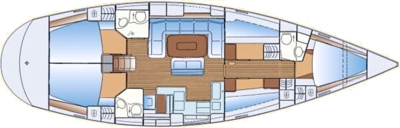 Sail charter Puglia - Bavaria 50