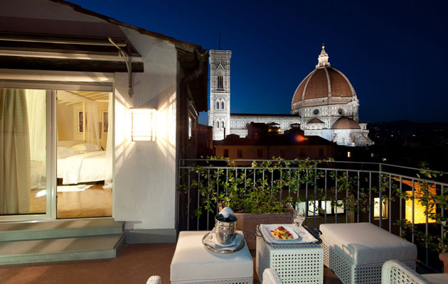 Cathedral of Santa Maria del Fiore - view from Hotel Brunelleschi