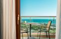 Doppelzimmer mit Balkon und Meerblick