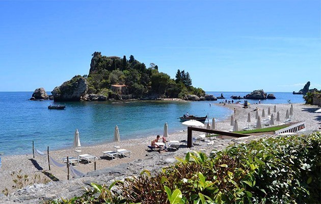 La Plage Resort Isola Bella Of Taormina Sicily Luxury Resort